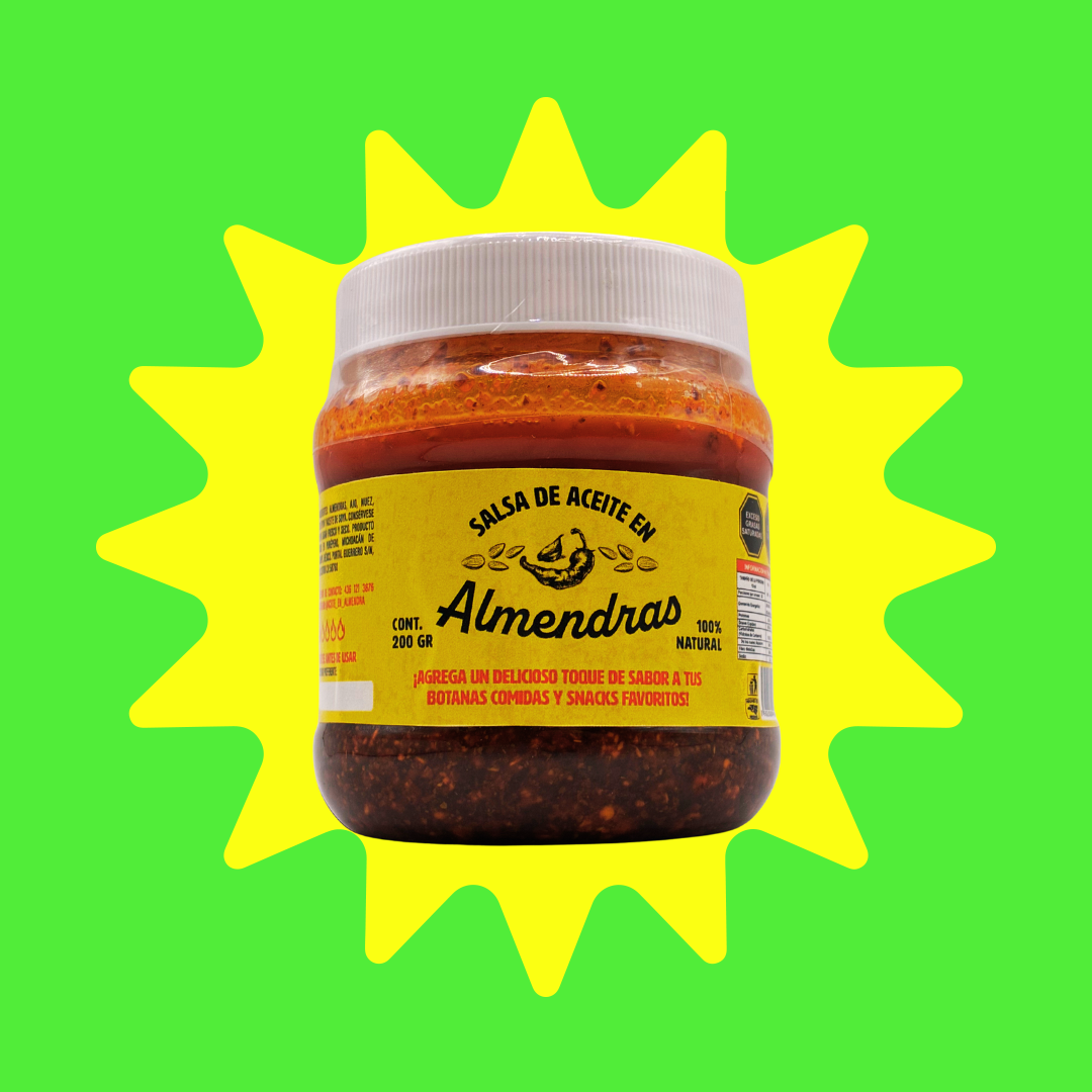 Salsa de aceite en almendras de Salsas Martín