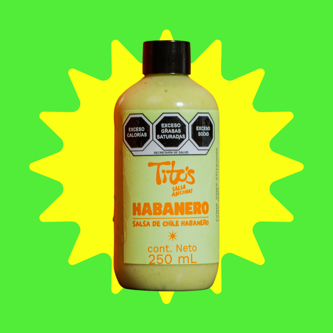 Salsa Tito's, Habanero. 250ml