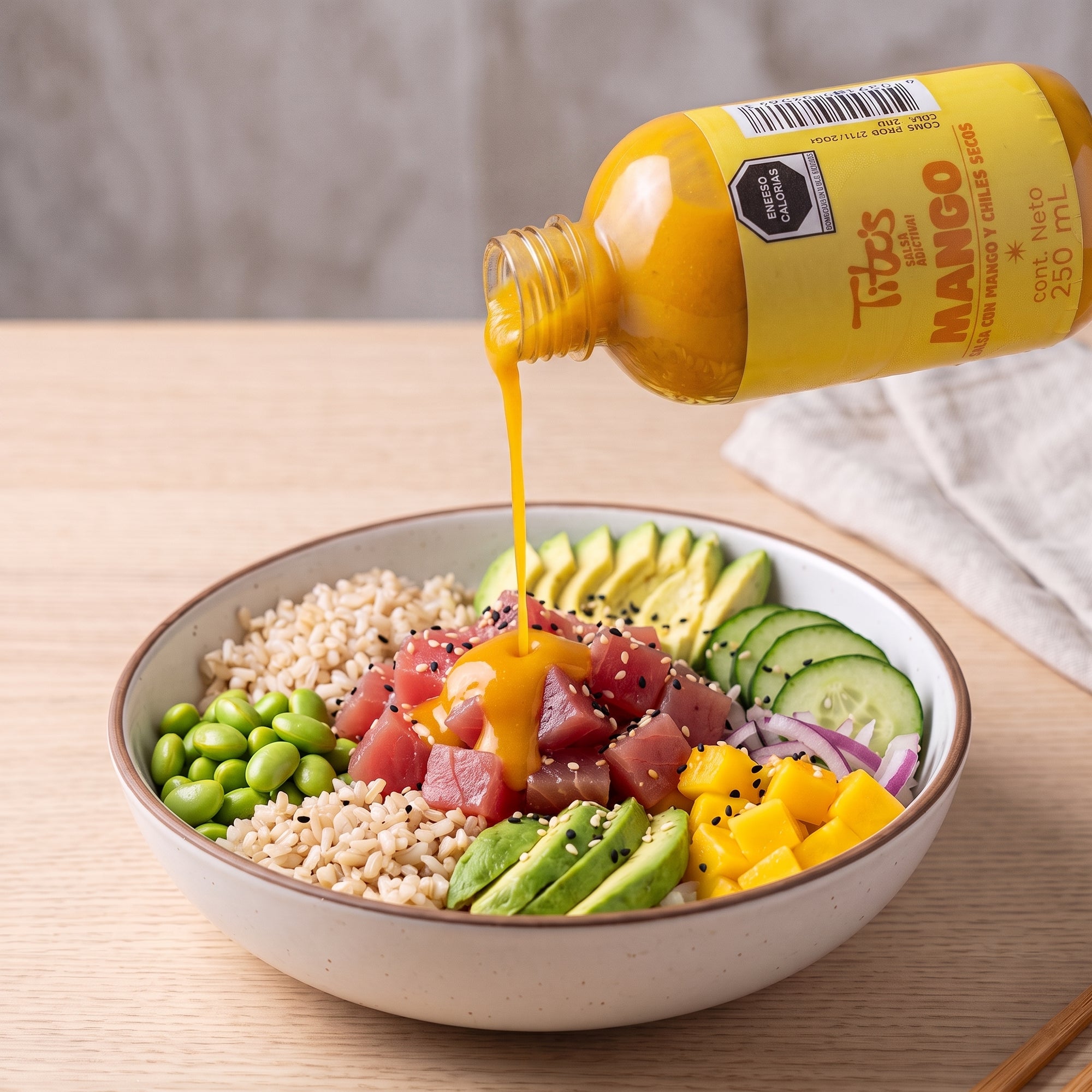 Salsa Tito's, Mango. 250ml