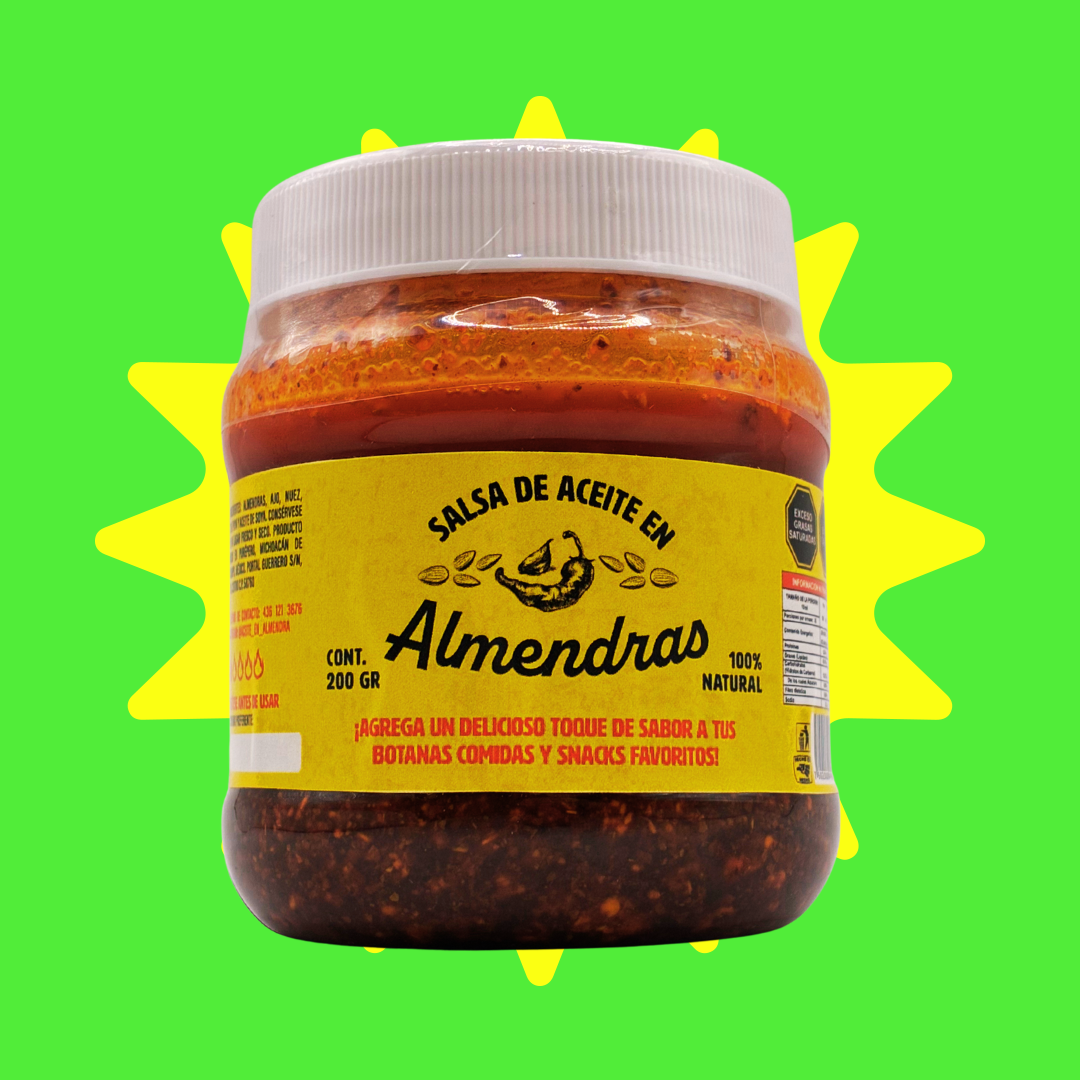 Salsa de aceite en almendras de Salsas Martín